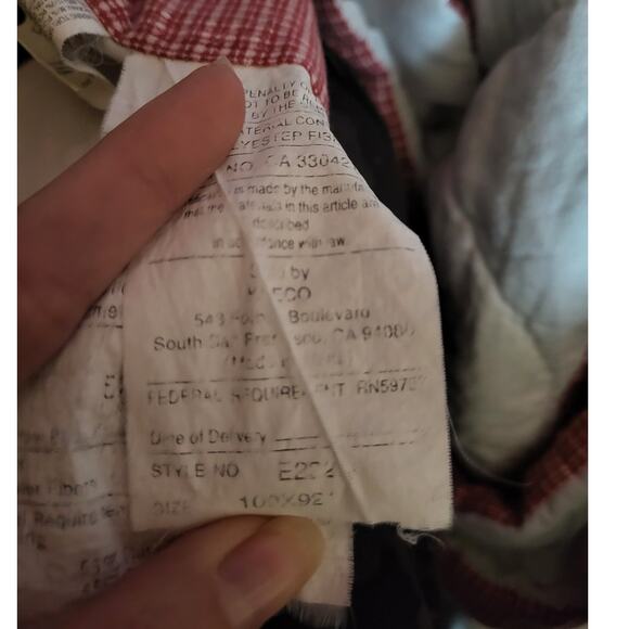 Vtg Keeco Country quilt-type Country Bedspread Comforter 100 X 92 Colorful E222 - Picture 7 of 8